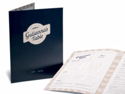 печать меню